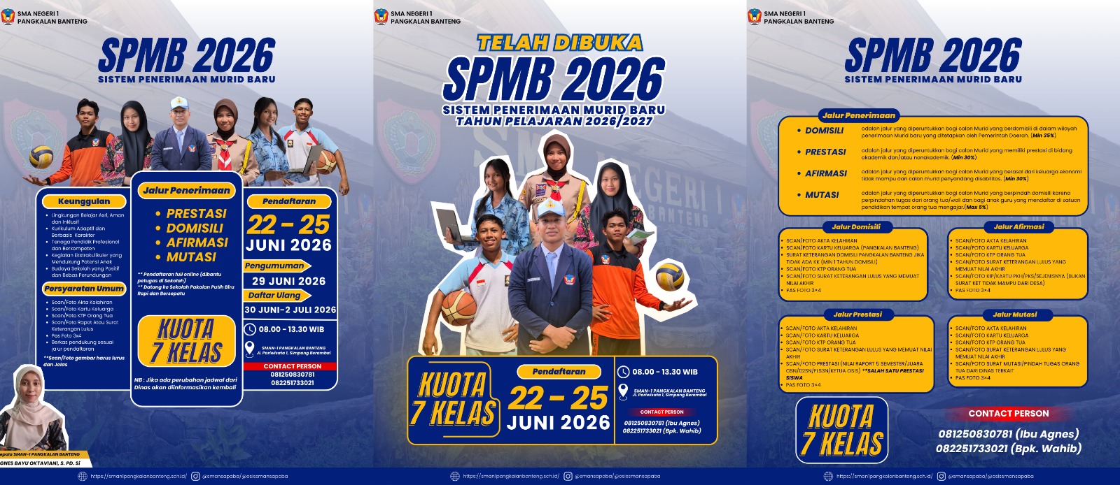 TELAH DIBUKA SPMB 2026 TAHUN PELAJARAN 2026/2027